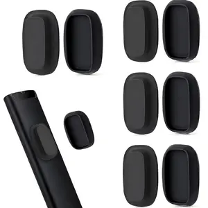 4-Pack Magnetic Remote Holder | No Drill Wall Mount Organizer | Renter Friendly Apartment Must Haves | Home Storage Hack for TV/AC | Room Finds Stick