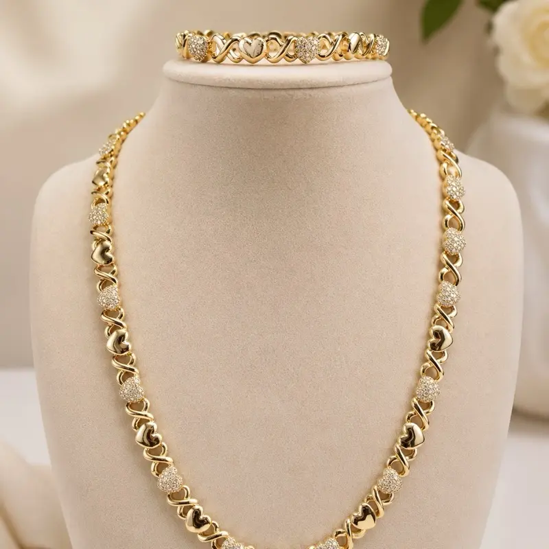 Jewelry Set - Necklace and Bracelet