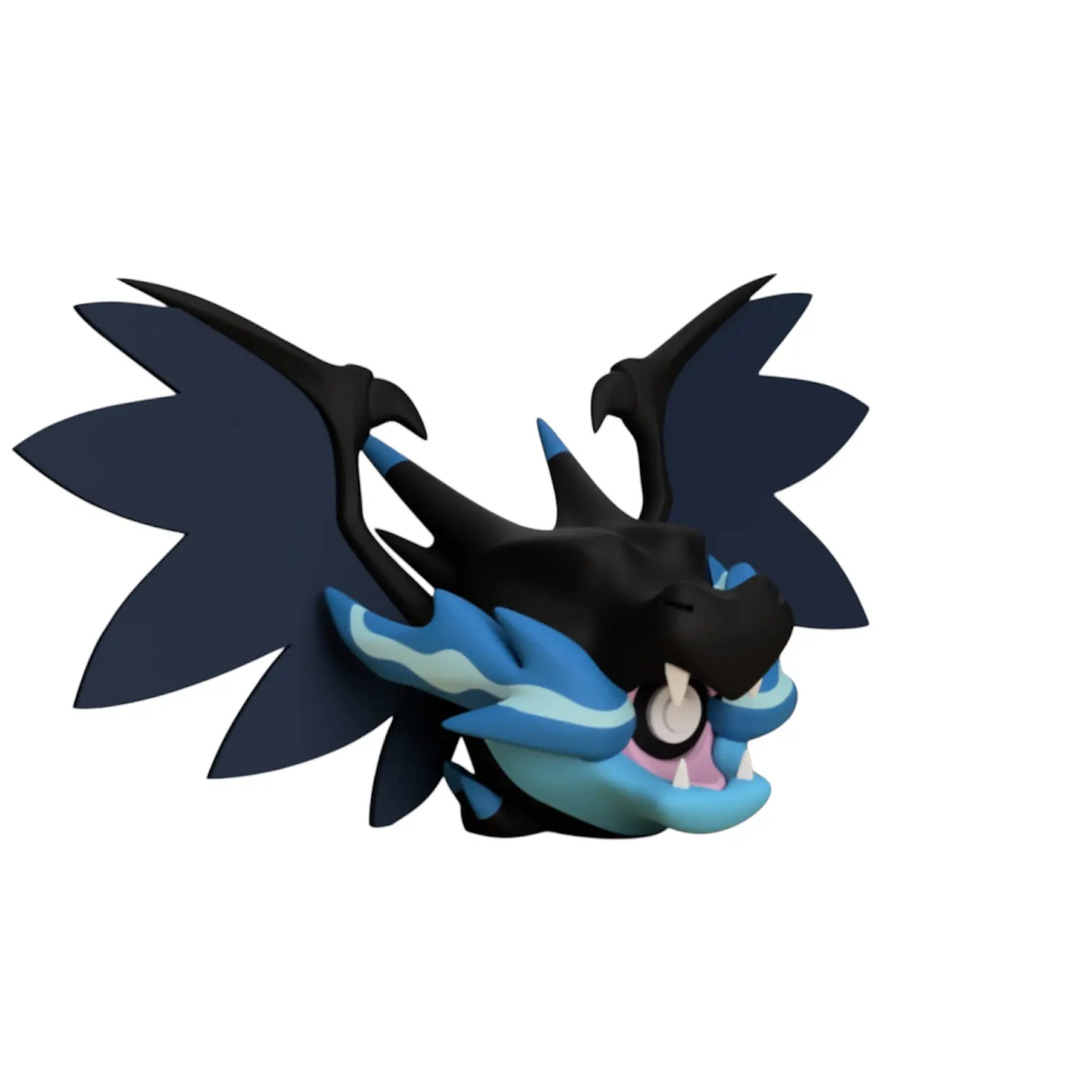 Mega Charizard X Poke Ball - Inspired 3D Printed Collectible