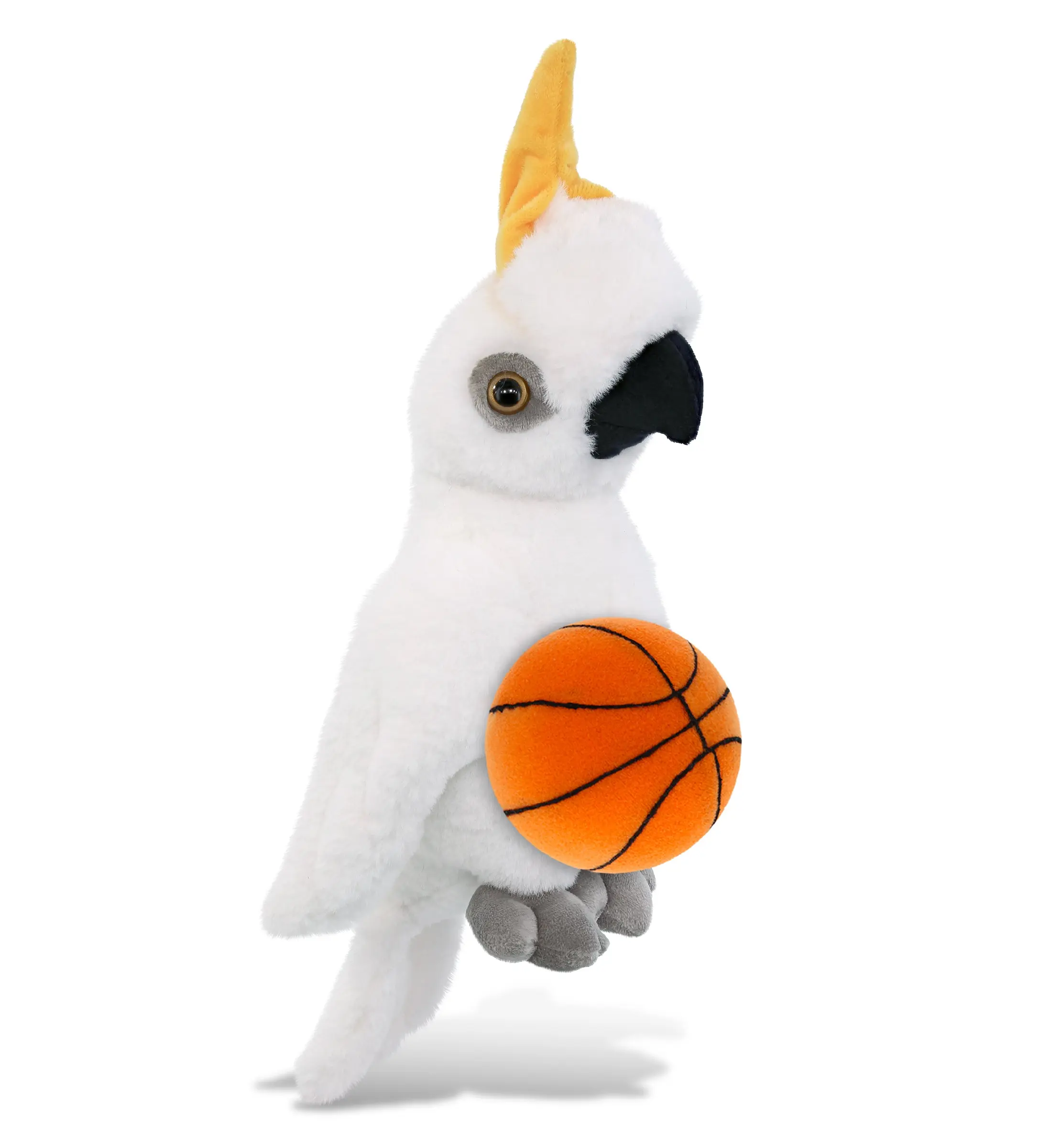 SUPER-SOFT PLUSH - COCKATOO 10" WITH BASKETBALL PLUSH