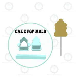Baby Bottle Cake Pop Mold | Deluxe Cutter, Popper, and Tray Option