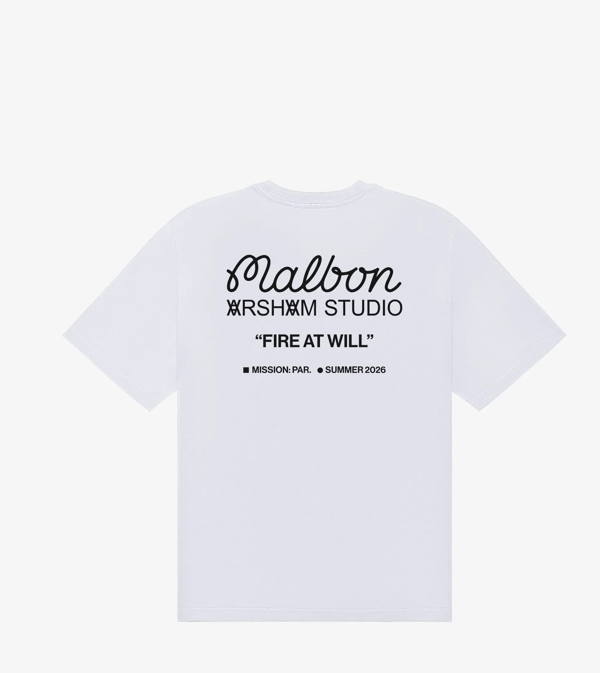 Malbon Golf Shirt, Arsham Studio Fire At Will T-Shirt, Minimalist Streetwear Graphic Tee, Summer 2026 Golf Apparel, Gift for Golfer