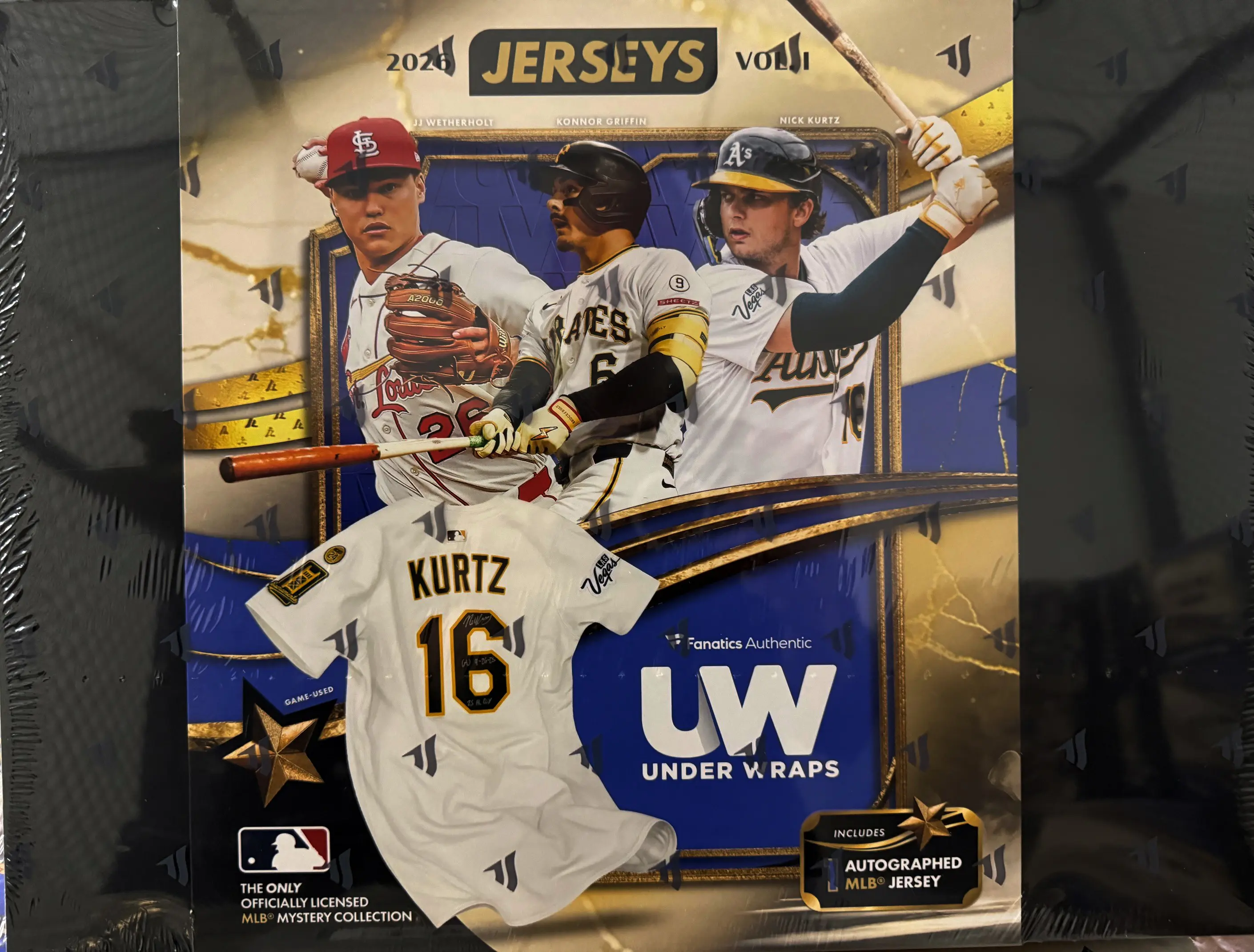 2 Under Wraps MLB Jerseys 2026 Vol I Pick Your Two Break