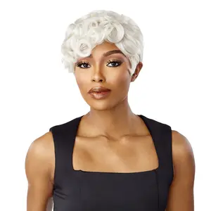 Sensationnel Human Hair Wig Empire Salt N Pepper Flora