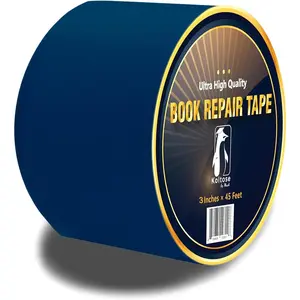 Cloth Bookbinding Repair Tape for Bookbinders, Fabric Hinging Craft Tape, 3 Inches by 45 Feet, Acid Free Archival Safe Tape for Crafts & Book Repair