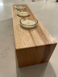 Hickory Tea Light Holder