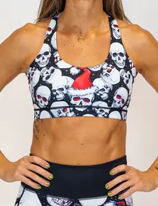 CVG Butterfly Back Bra Naughty List Activewear Workout Bras Sports Bras Strappy Sports Bra