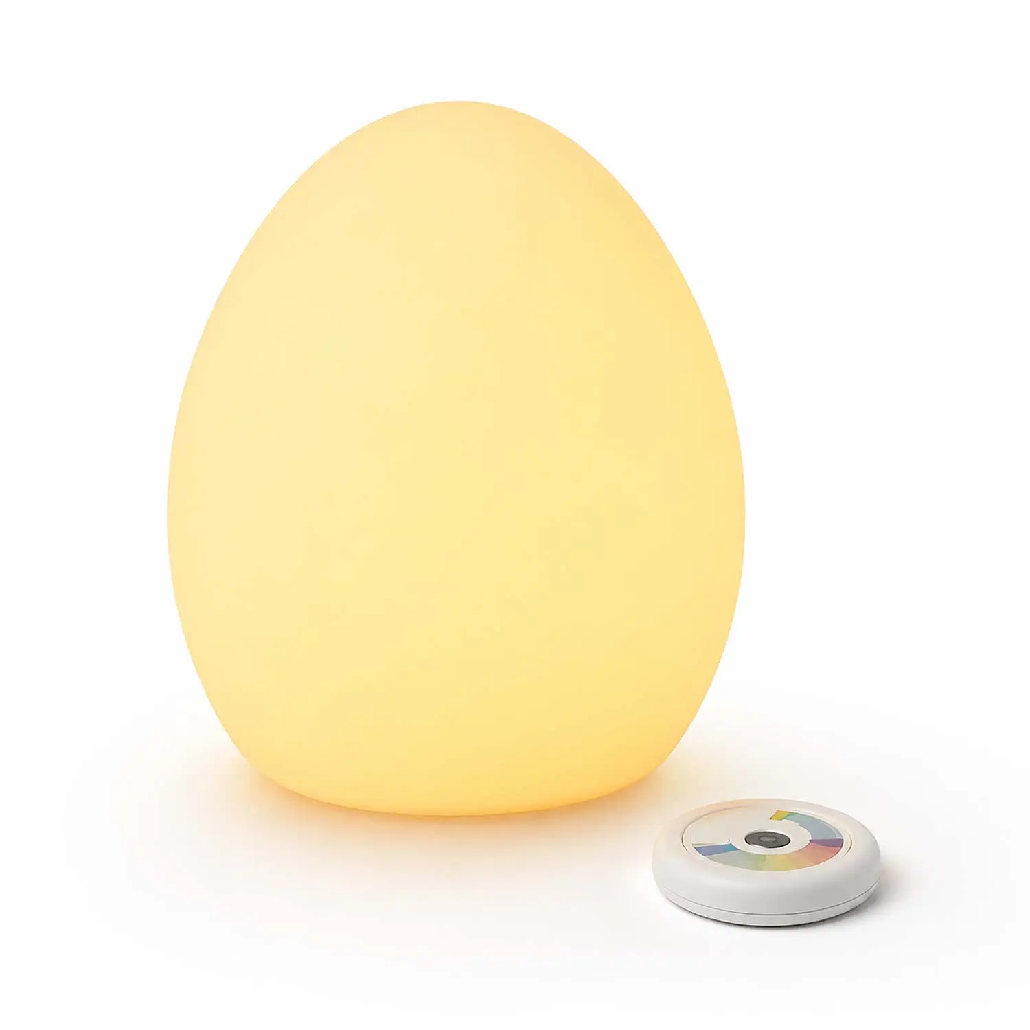 Kids Egg Night Light, 7 RGB Color Changing Lamp, Stepless Dimmable Rechargeable Nursery Light, Cute Room Decor, Perfect Mother's Day Gift & Summer Home Vibe