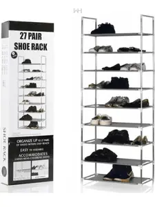 9 tier shoe rack, room organization, space saving