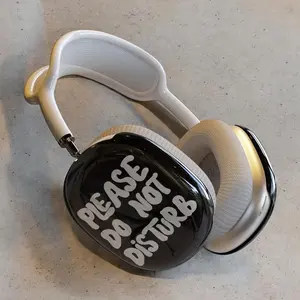 Please Do Not Disturb AirPods Max Case | Snap On Air Pods Max Cover | Protective Case For New AirPods Max Headphones With Funny ADHD Design