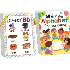 Sight Words Educational Vocabulary Flashcards, Sightwords Game with Pictures, Literacy Learning Reading Cards Toy for Kindergarten, Home School Kids