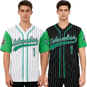 Men's Jarius "G-Baby" Evans #1 baseball jersey Classic Movie-Inspired Jekambas Striped Jersey, Trendy Street Style, Must-Have for American Sporty Outfits Sewing embroidery large size S-3XL white black Outdoor sportswear festival gift
