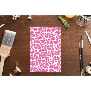 Cow Print Clay Transfers, Cheetah Print Image Transfer for Polymer Clay, Clay transfer Paper