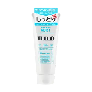 UNO Whip Wash Moist Men's Face Wash Cleanser 130g