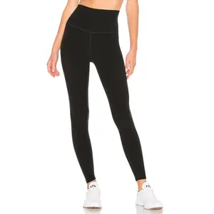 Beyond Yoga Spacedye High Waisted Midi Legging in Darkest Night