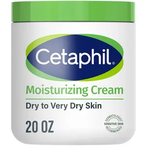Cetaphil Moisturizing Cream Ultimate with Prebiotic Aloe – Deep Hydration for Dry to Very Dry, Sensitive Skin 20 oz