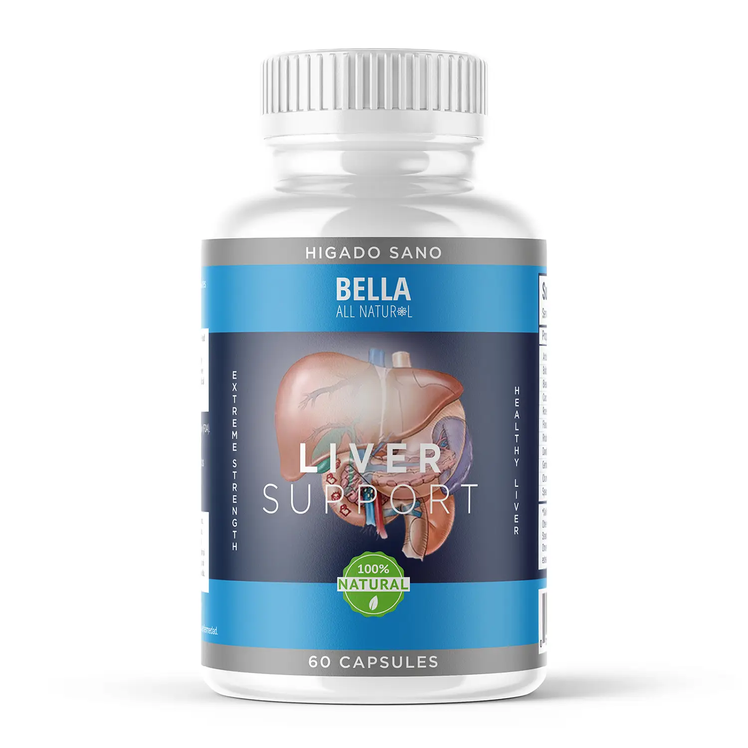 Bella All Natural Liver Support Supplement