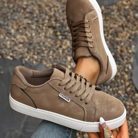 Unisex Urban Casual Athletic Canvas Sneakers, Comfortable Walking Shoes and Trainers with Neutral Design, Ideal for Daily Wear and Street Style, Low Top Footwear
