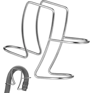 Washing Machine Drain Hose Holder Washer Drain Hoses Holders 304 Stainless Steel Washing Clip ClampUniversal Adjustable Utility Sink Clamp Fits All Drain Hose
