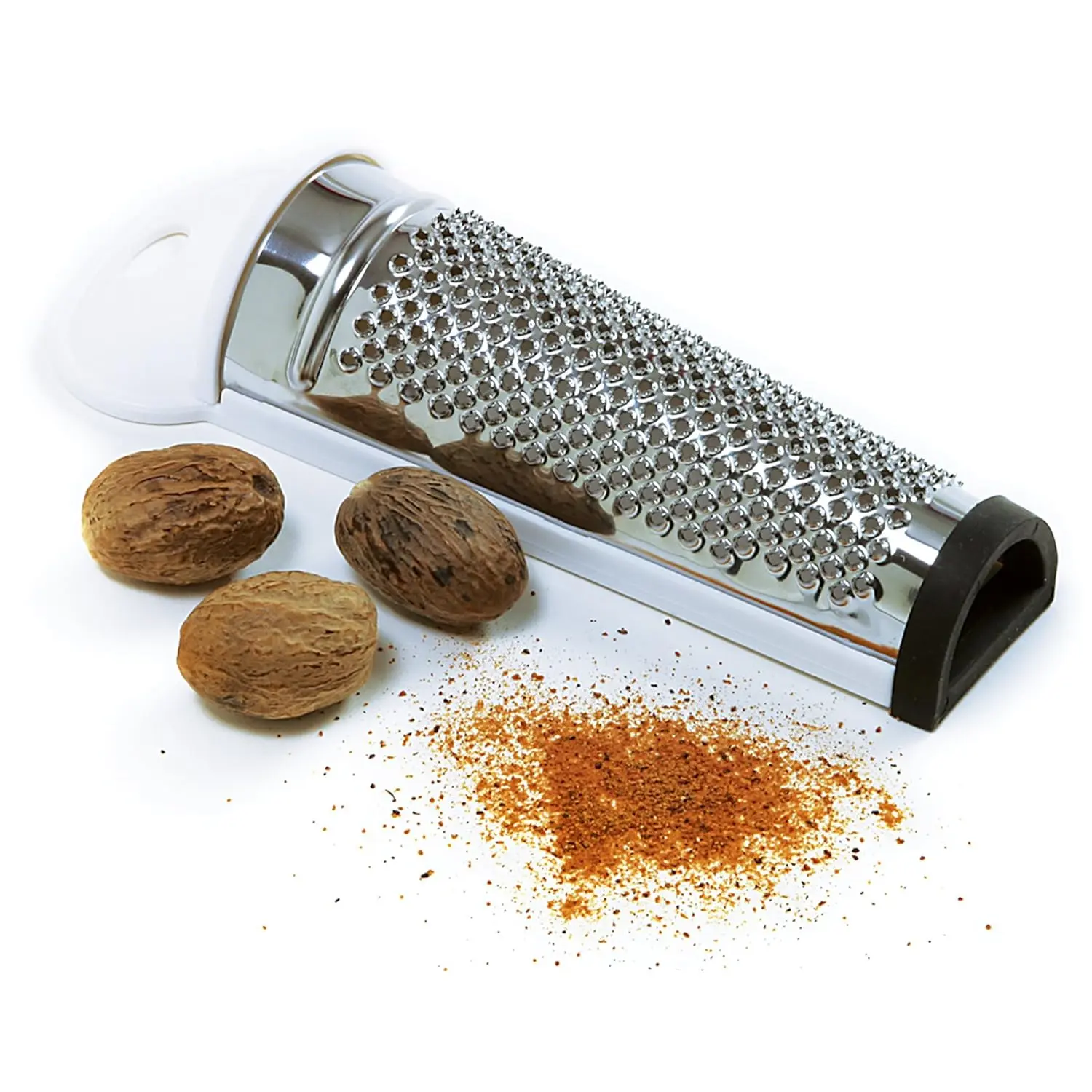 5.5 Inch Nutmeg Grater Stainless Steel Spice Zester for Kitchen Baking and Cooking