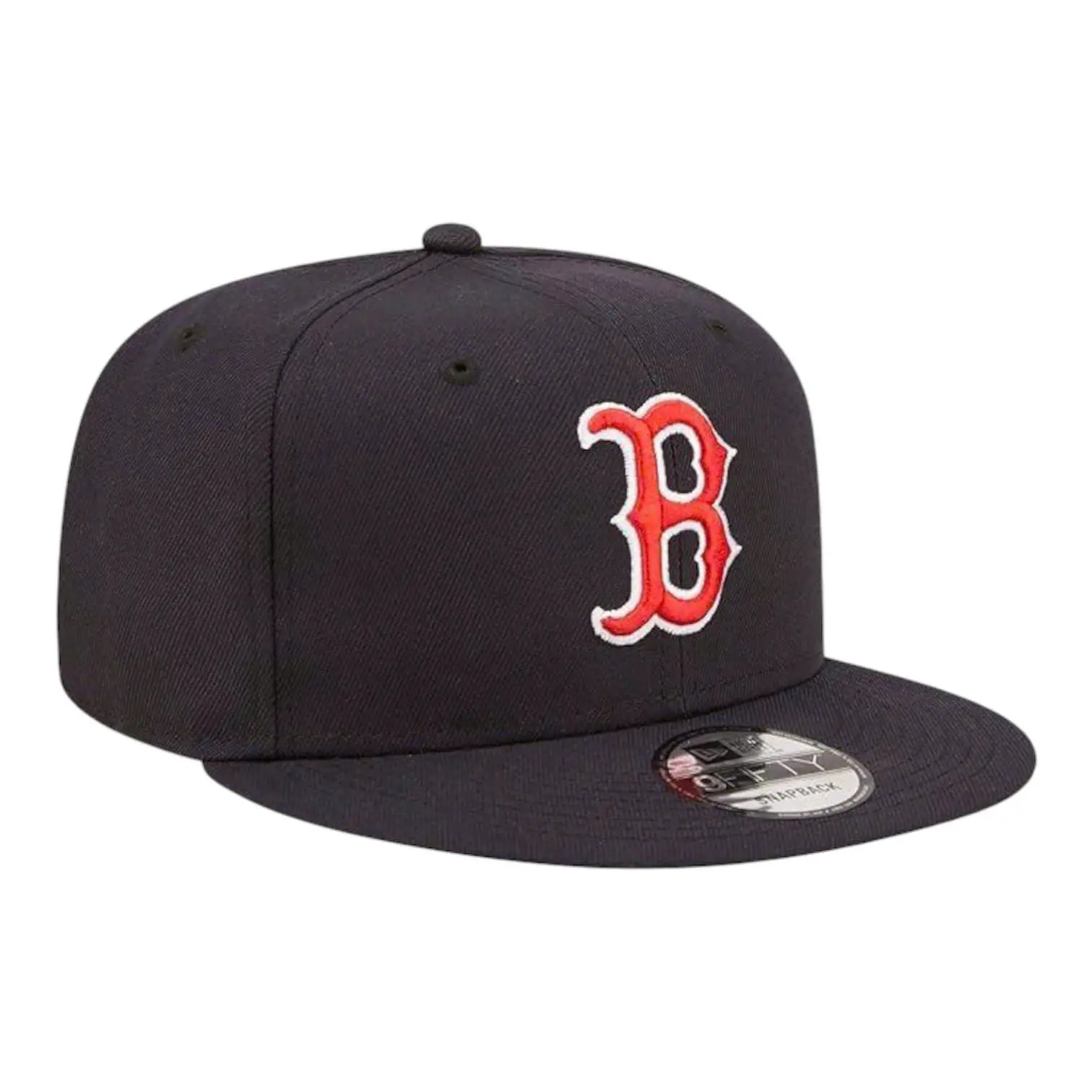 Premium Boston B Snapback Hat - Bold Embroidered Logo, Flat Bill Design, Adjustable Streetwear Cap for Casual Daily Wear