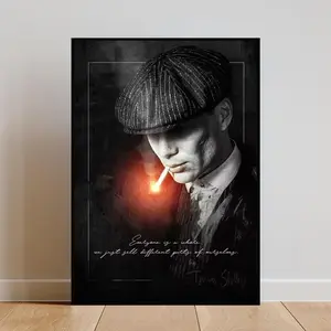 Peaky Blinders Poster, Thomas Shelby Poster, Peaky Blinders Wall Art, Peaky Blinders Wall Decor,- Wall Art Print ,Home Decor,Gift