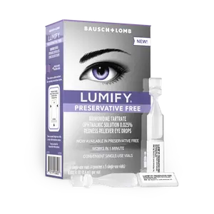LUMIFY Redness Reliever Preservative Free Eye Drops LUMIFY Redness Reliever Preservative Free Eye Drops