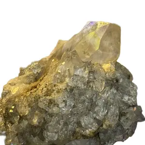 Herkimer Diamond Quartz Crystal Raw Statement Piece Home Office Store Decor