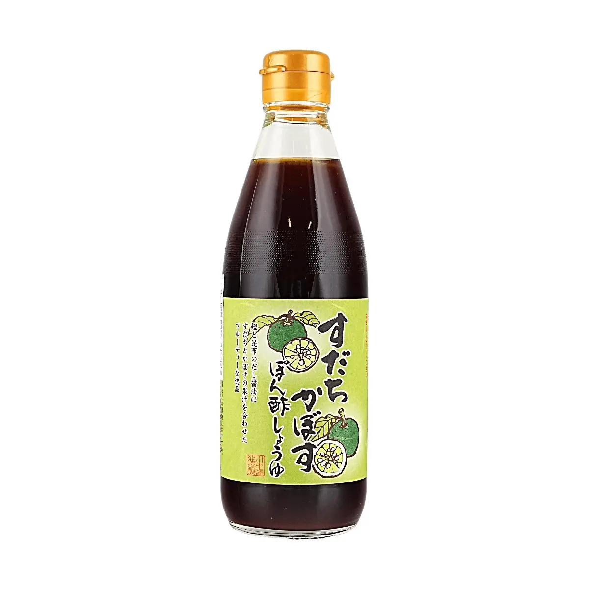 KAWANAKA Yuzu Ponzu Sauce 360ml - Japanese Citrus Soy Sauce Dressing with Bonito & Kombu Dashi - Zesty & Refreshing for Salads, Grilling, and Marinades