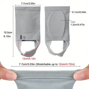 2024RooRuns 1 Pair of Arch Support Sleeves - Comfortable, Breathable Pads for Men and Women - Suitable for Nighttime and Home Use - Regular Replacement Recommended2025