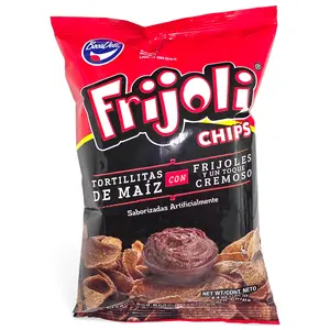 Frijoli Chips Bocadeli 4.4oz - Tortillitas de Maiz Con Frijoles y un Toque Cremoso Saborizadas Artificialmente
