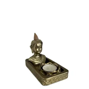 Porta velas y incienso de Buddha