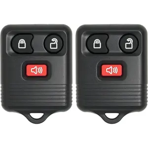 Key Fob for Ford F150 F250 F350 1998-2014, Car Remote Key 3-Button Keyless Entry, PN# CWTWB1U212, Easy Programming & Durable Design