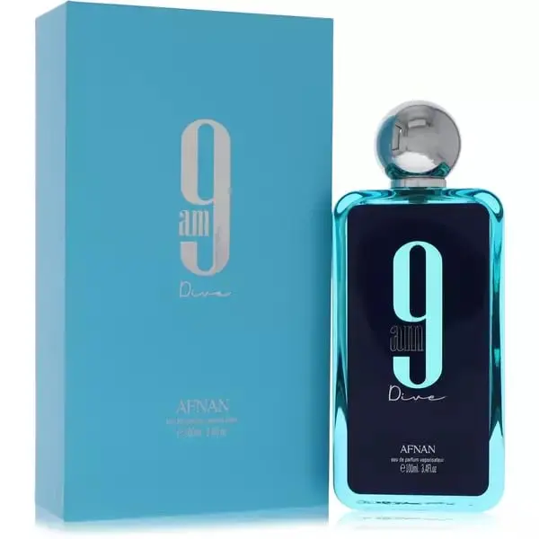 Afnan 9 AM Dive Eau de Parfum Spray 100ml (3.4 OZ) for Unisex