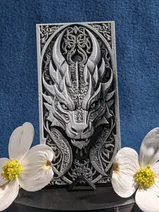 3D Dragon Bookmark