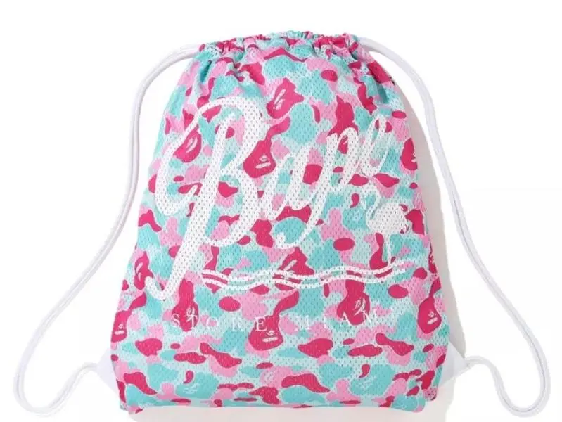 Bape Miami Store Mesh Drawstring Bag Miami Camo