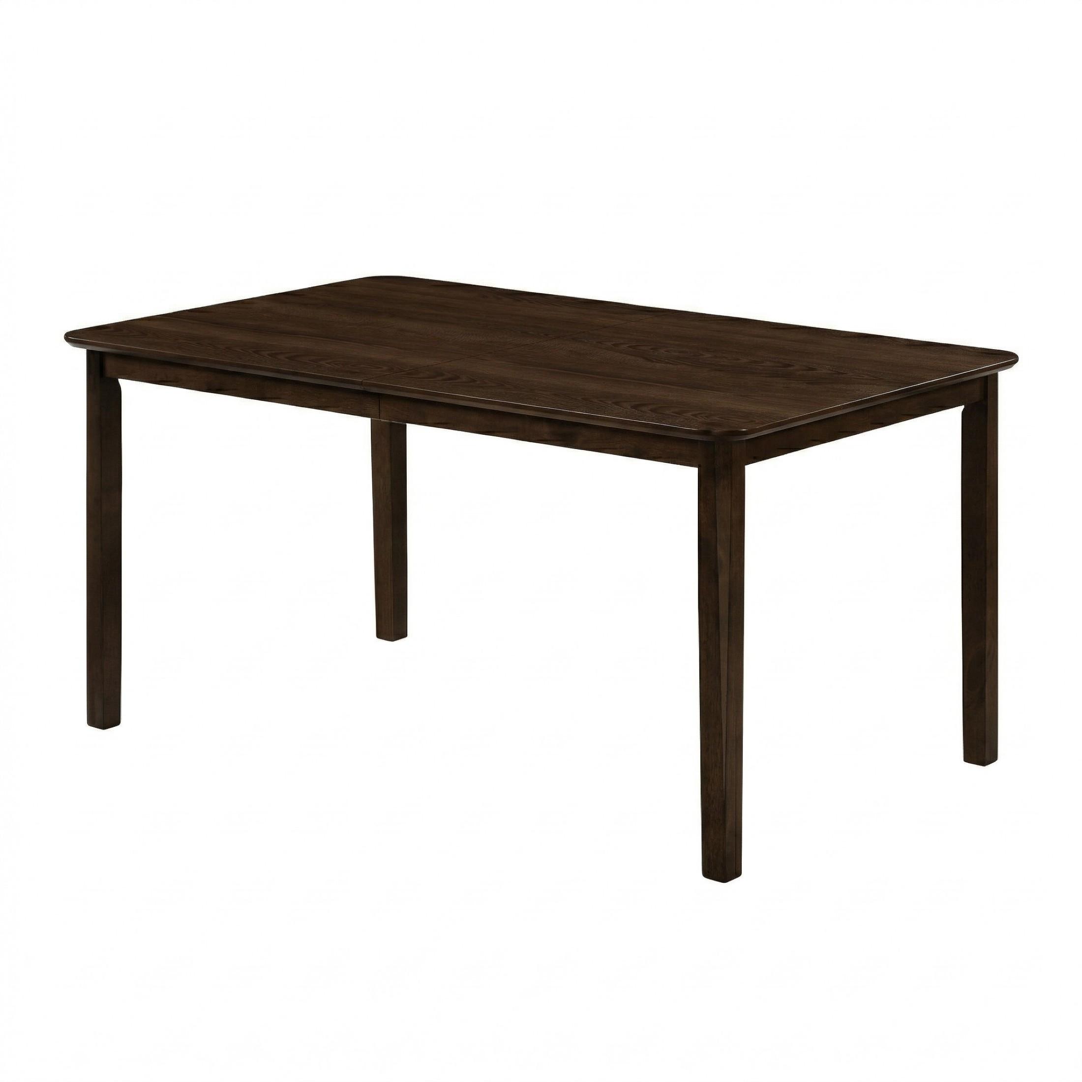 Favorer Vinita 6-Piece Dining Set with Rectangular Table, Cross Back Chairs, and Bench