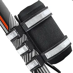 EDUPLINK Large Portable Speaker Mount, Shockproof Wireless Speakers Holder, Adjustable Long Strap for Most Speakers Compatible JBL, Sony, Bose for Golf Cart Bike UTV Wakeboard (Luminous)