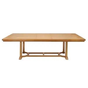 Refectory Extendable Dining Table - 80-100"