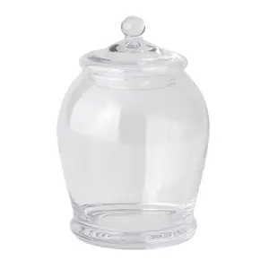 Glass Lidded Canisters