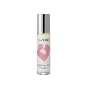 10ML Mini Perfume Roll-On, Lychee and Currant Top Notes, Rose and Jasmin Middle Notes, Vanilla Cocoa Base Notes, Fresh Fruit and Floral Scent