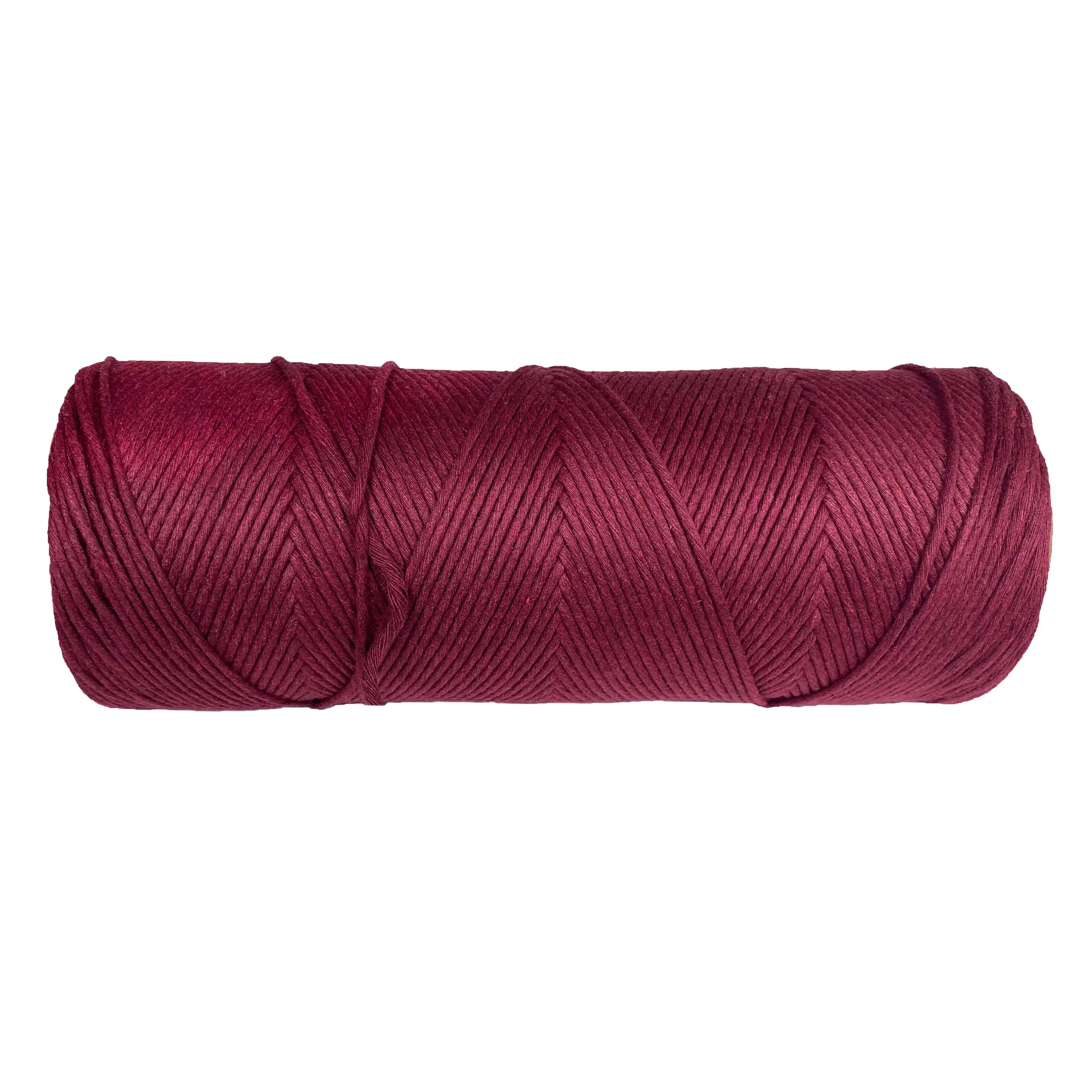 2mm & 3mm Single Strand Cotton Macrame Cord