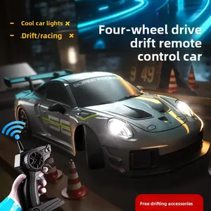 Kids Remote Control Racing Car 4WD High-Speed Drift Adjustable Speed Electric Toy for Boys and Children with Cool Car Lights and Drift/Racing Features rc  drift  vibes