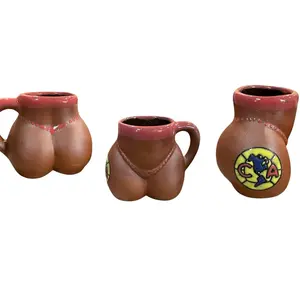Cheeky Mexican Booty Mug - Funny Thong, red, Reusable Drinkware, Ideal for Father, Friend, Amigo, and America Fans Ceramic Coffee
