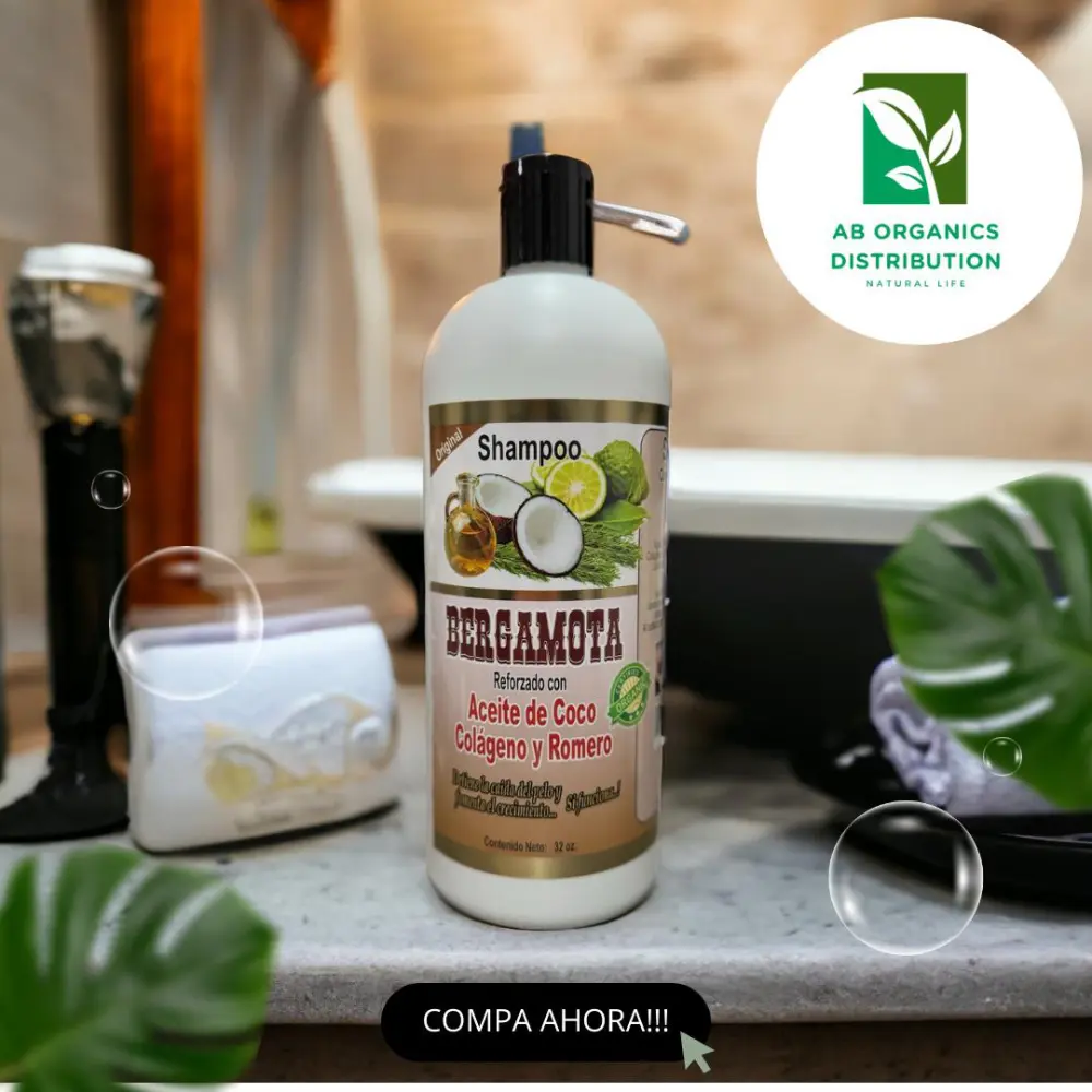 Shampoo Coco con Bergamota Organico