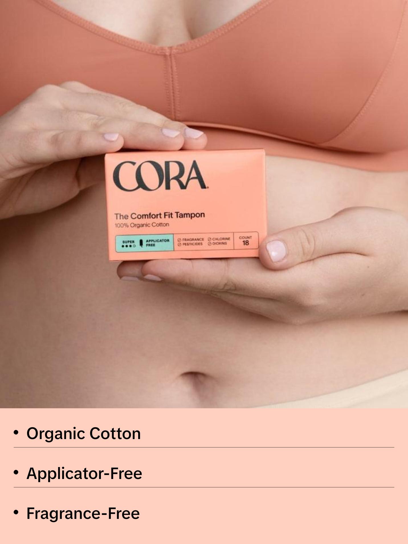 The Comfort Fit Tampon- Applicator Free