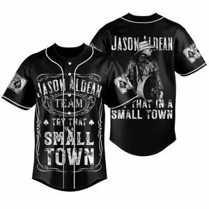 Jason Aldean Try That In A Small Town Baseball Jersey