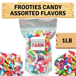 Airmont Farm Fruit Flavored Chew Frooties Candy Assorted Flavors (1 LB) tootsie frooties