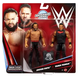 Jacob Fatu & Tama Tonga - WWE Main Event 2-Packs 24 Mattel WWE Toy Wrestling Action Figures