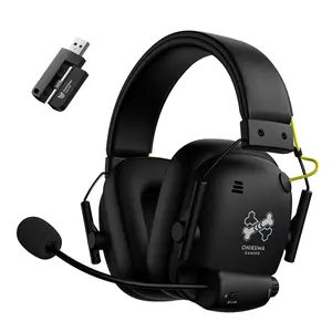 Ps5 Ps4 PC Wireless Gaming Headset, USB 2.4GHz/Type-C 2.4GHz, 60+ Hours Battery Life, 7.1 Surround Sound, Wired/wireless Options